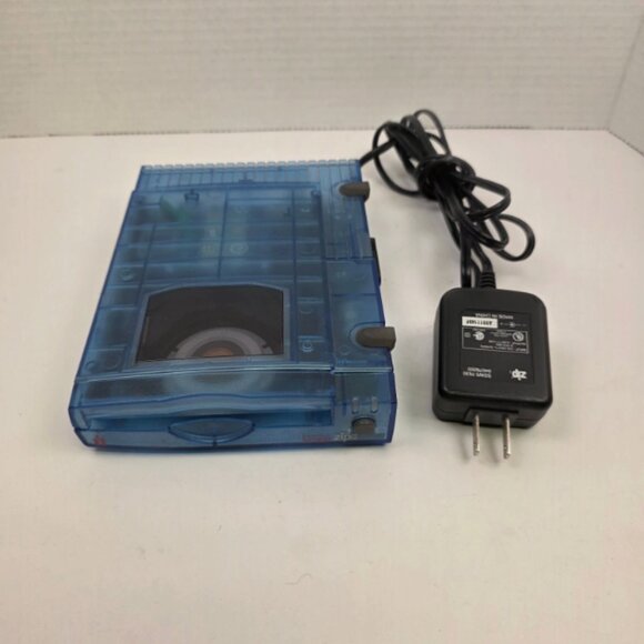 Iomega Zip 100 USB External Drive Z100USB Blue - Working + 8 Discs